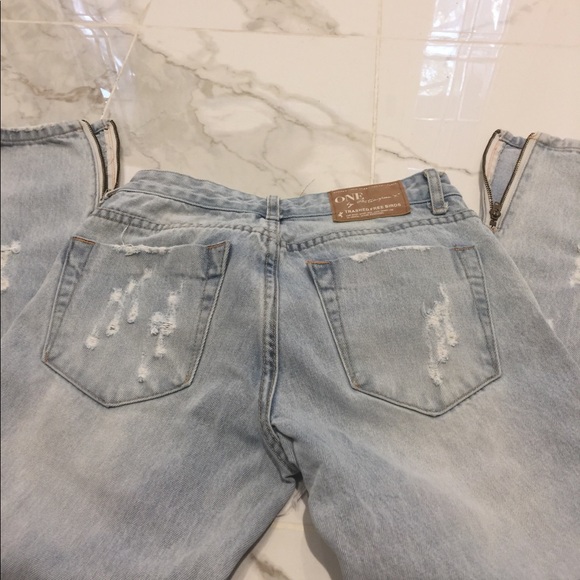 One Teaspoon Trashed Free Birds - Picture 7 of 7